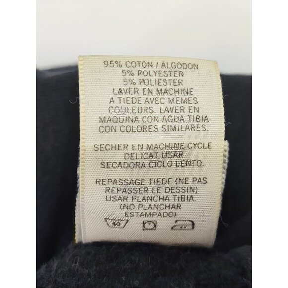 Nike Men's Vintage Big Center Swoosh Black Hoodie Sweatshirt Size Large - Picture 5 of 10